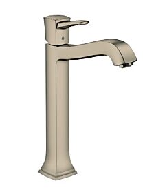 Hansgrohe Metropol Classic 1.2 GPM  Single-Hole Faucet 260 with Pop-Up Drain, Polished Nickel