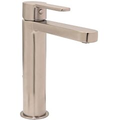 Tazio 7-1/4" (184mm) Height Single Control Lavatory Faucet in a PVD Satin Nickel Finish
