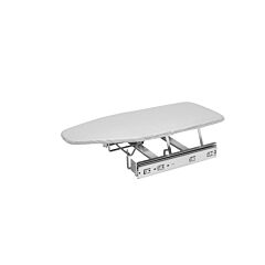 Chrom Pullout Ironing Board, 14-1/4 to 21 X 15-7/8 X 4 in