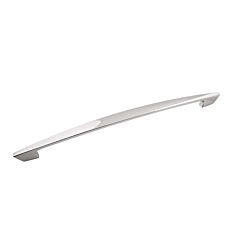 Velocity Style 12 Inch (305mm) Center to Center, Overall Length 13-7/8 inch Polished Nickel Kitchen Appliance Pull/Handle