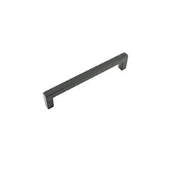 Skylight 5-1/16 Inch (128mm) Center to Center, 5-7/16 Inch Overall Length Matte Black Cabinet Hardware Pull/Handle