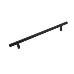 Bar Pull Style 7-9/16 Inch (192mm) Center to Center, Overall Length 10 Inch Matte Black Kitchen Cabinet Pull/Handle