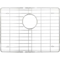19-3/8" x 14-3/8" x 1" Stainless Steel Protective Bottom Sink Mat, Single Grid, Elements Sink