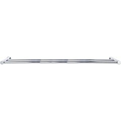 Hopewell Bath Double Towel Bar 30" Center to Center, 31-1/2" (800mm) Overall Length, Polished Chrome