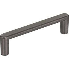 Elements Gibson Collection 3-3/4" (96mm) Center to Center, 4-1/4" (108mm) Overall Length Brushed Pewter Cabinet Pull/Handle