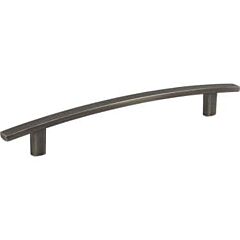 Elements Thatcher Collection 6-5/16" (160mm) Center to Center, 8-1/2" (216mm) Overall Length Brushed Pewter Cabinet Pull/Handle