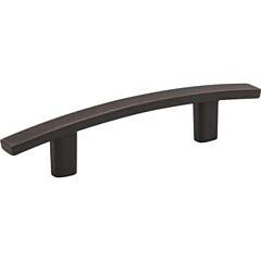 Thatcher Style 3 Inch (76mm) Center to Center, Overall Length 5-1/4 Inch (133mm) Brushed Oil Rubbed Bronze Cabinet Pull/Handle