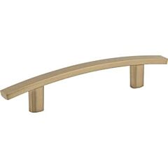 Elements Thatcher Collection 3-3/4" (96mm) Center to Center, 6" (152mm) Overall Length Satin Bronze Cabinet Pull/Handle
