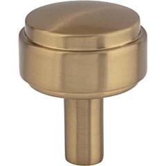Jeffrey Alexander Hayworth 1-1/8" (29mm) Diameter Satin Bronze Mushroom Cabinet Hardware Knob
