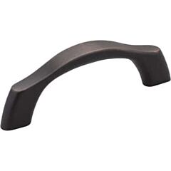 Aiden Style 3" Inch (76mm) Center to Center, Overall Length 4-1/16" Inch Brushed Oil Rubbed Bronze Cabinet Pull/Handle