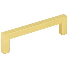 Stanton Style 3-3/4 Inch (96mm) Center to Center, Overall Length 4-1/8 Inch Brushed Gold Bar Pull/Handle