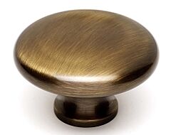 Alno Rope Series 1-3/4" (44mm) Diameter Round Cabinet Knob 1-1/4" (32mm) Projection in Antique English Finish