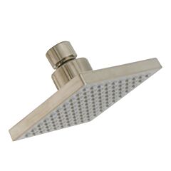Shower Head with 4"x 4" Face, PVD Satin Nickel