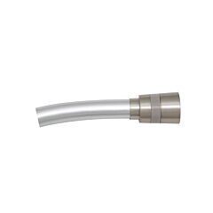 59" (1499.5mm) PVC shower hose, PVD Satin Nickel