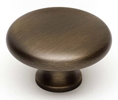 Alno Rope Series 1-3/4" (44mm) Diameter Round Cabinet Knob 1-1/4" (32mm) Projection in Antique English Matte Finish