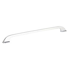 Contemporary 12-5/8" (320mm) Center to Center, Overall Length 14-9/32 Inch Chrome Cabinet Pull/Handle