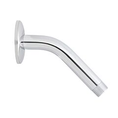 6" (152mm) Shower Arm and Flange with Stamped Flange, Chrome