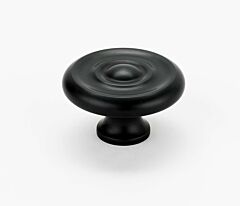 Alno Rope Collection 1-1/2" (38mm) Diameter Cabinet Mushroom Knob 11/16" (17.5mm) Base Diameter 1" (25.4mm) Projection, in Bronze Finish