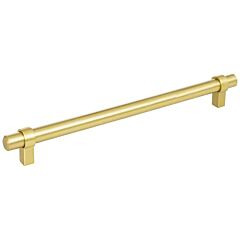 Key Grande Style 8-13/1 Inch (224mm) Center to Center, Overall Length 10-3/8 Inch Brushed Gold Bar Pull/Handle