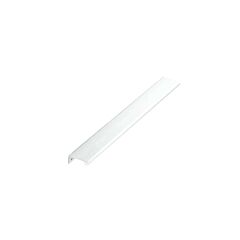 Modern Round Edge Pull Style 16-3/8" (416mm) Center to Center, Overall Length 17-5/32" (436mm) White Kitchen Cabinet Pull/Handle
