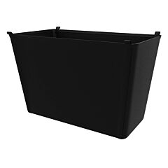 Black Closet Basket Liner, 24 X 14 X 18 in