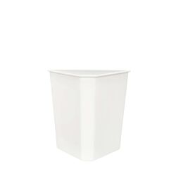 (1) White Replacement Container, 18-3/4 X 9 X 19 in