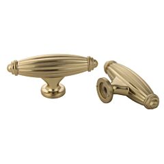 Traditional Style Deco Rose Gold T-Knob, 2-9/16" (65mm) Overall Length