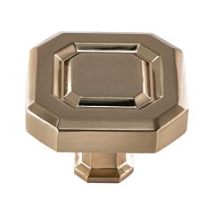 Monaco Collection Contemporary Style Rose Gold Cabinet Hardware Knob, 1-3/4" (44mm) Overall Length