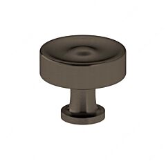 Traditional Round Metal 1-3/8" (35mm) Diameter Kitchen Maple Bronze Cabinet Drawer Knob