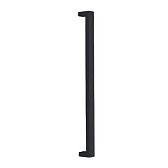 Emtek Concealed Surface Keaton Appliance, Flat Black 12" (305mm) Center to Center, Overall Length 12-1/2" (318mm) Cabinet Hardware Pull / Handle