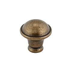 Traditional 1-1/4" (32mm) Overall Diameter, Royal Brass Spherical Cabinet Door Knob