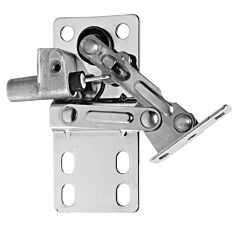 Rev-A-Shelf LD-0220-50SC Pair of Soft-Close Sink-Front Tip-Out Tray Hinges, Zinc (Hinges)