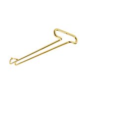 Brass Under Cabinet Stemware Holder, 4-1/4 X 18 X 1-1/2 in