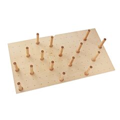Rev-A-Shelf Cut-To-Size Insert with 16 Peg System for Drawers, Large 39-1/4"(997mm), Natural Maple