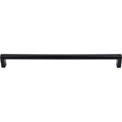 Top Knobs Pennington Bar Pull Contemporary Style 11-11/32 Inch (288mm) Center to Center, Overall Length 11-11/16" Flat Black Cabinet Hardware Pull / Handle 