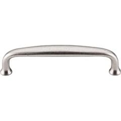 Top Knobs Charlotte Pull Traditional Style 4-Inch (102mm) Center to Center, Overall Length 4-7/16" Pewter Antique Cabinet Hardware Pull / Handle 