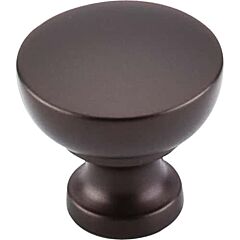 Top Knobs Bergen Knob Traditional Style Oil Rubbed Bronze Knob, 1-1/4 Inch Diameter