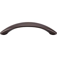 Top Knobs Arc Pull Traditional Style 4-Inch (102mm) Center to Center, Overall Length 4-15/16" Oil Rubbed Bronze Cabinet Hardware Pull / Handle 