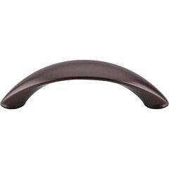 Top Knobs Arc Pull Traditional Style 3-Inch (76mm) Center to Center, Overall Length 3-3/4" Oil Rubbed Bronze Cabinet Hardware Pull / Handle 
