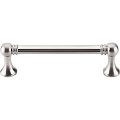 Top Knobs Grace Pull Contemporary,Traditional Style 3-3/4 Inch (96mm) Center to Center, Overall Length 4-7/16" Brushed Satin Nickel Cabinet Hardware Pull / Handle 