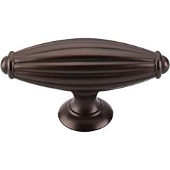 Top Knobs Tuscany THandle Large Traditional Style Oil Rubbed Bronze Knob, 7/8 Inch Diameter