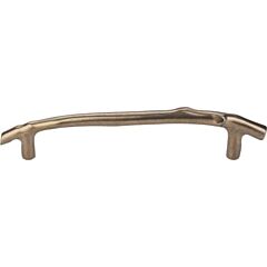 Top Knobs Aspen Twig Pull Rustic Style 8-Inch (203mm) Center to Center, Overall Length 1-7/16" Light Bronze Cabinet Hardware Pull / Handle 