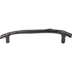 Top Knobs Aspen Twig Pull Rustic Style 8-Inch (203mm) Center to Center, Overall Length 1-7/16" Medium Bronze Cabinet Hardware Pull / Handle 