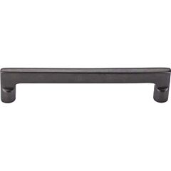 Top Knobs Aspen Flat Sided Pull Contemporary, Rustic Style 6-Inch (152.4mm) Center to Center, Overall Length 6-5/8" Medium Bronze Cabinet Hardware Pull / Handle 