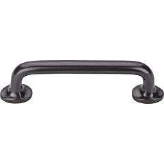 Top Knobs Aspen Rounded Pull Contemporary, Rustic Style 4-Inch (102mm) Center to Center, Overall Length 5-Inch Medium Bronze Cabinet Hardware Pull / Handle 