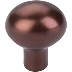 Top Knobs Aspen Egg Knob Small Contemporary, Rustic Style Mahogany Bronze Knob, 15/16 Inch Diameter