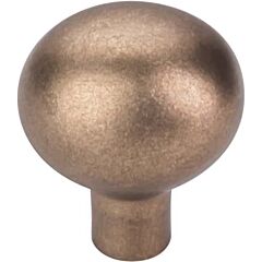 Top Knobs Aspen Egg Knob Large Contemporary, Rustic Style Light Bronze Knob, 1-1/8 Inch Diameter