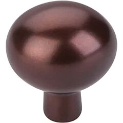 Top Knobs Aspen Egg Knob Large Contemporary, Rustic Style Mahogany Bronze Knob, 1-1/8 Inch Diameter