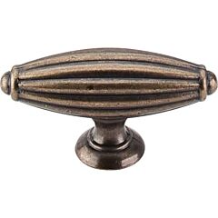 Top Knobs Tuscany THandle Large Traditional Style German Bronze Knob, 2-7/8 Inch Overall Length