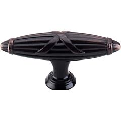 Top Knobs Ribbon & Reed TPull Traditional Style Tuscan Bronze Knob, 2-3/4 Inch Overall Length